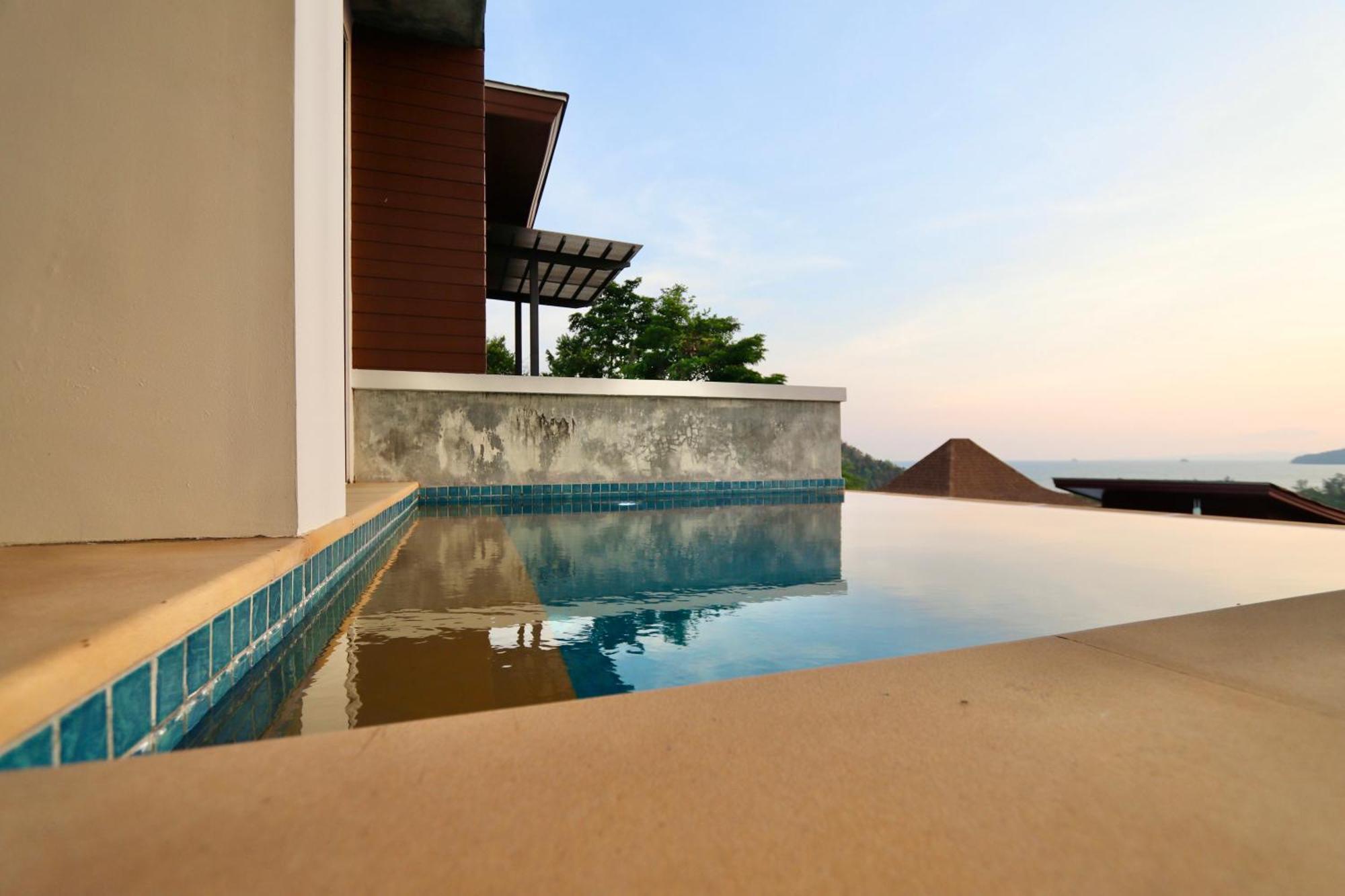 207 Ao Nang, Private Sew View Pool Villa Extérieur photo